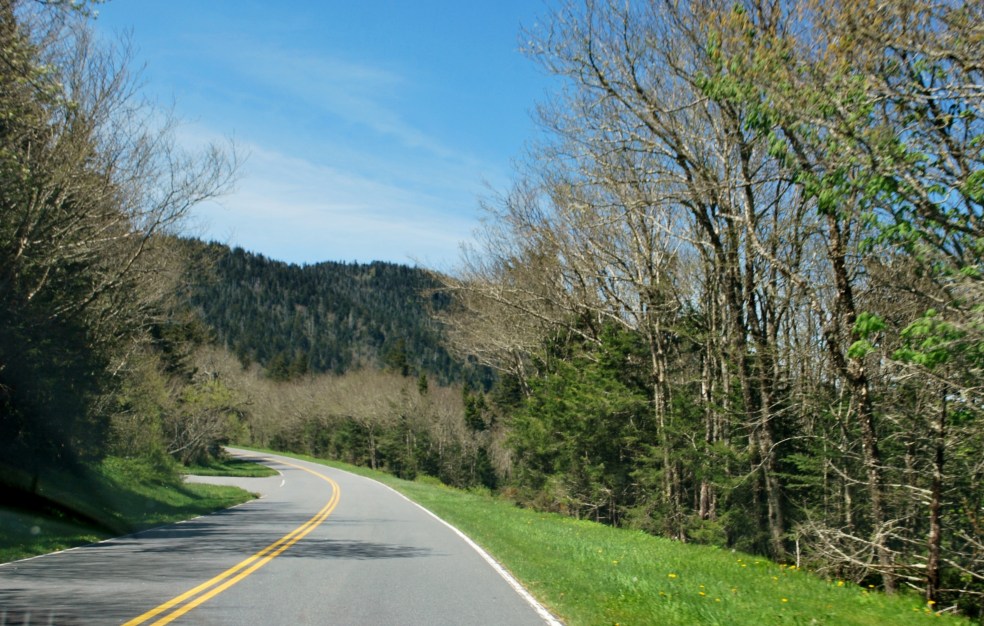 Even though the ride literally goes round and round the mountain, it is beautiful!